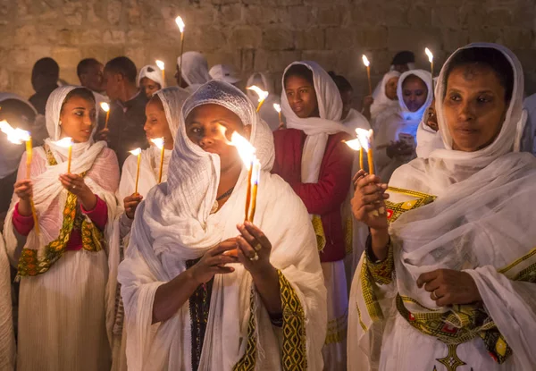Etiyopya kutsal ateş töreni