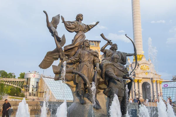 Kiev Maidan Nezalezhnosti — Stok fotoğraf