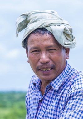 Myanmar Birmanya çiftçi