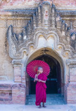 Acemi keşiş bagan Myanmar içinde