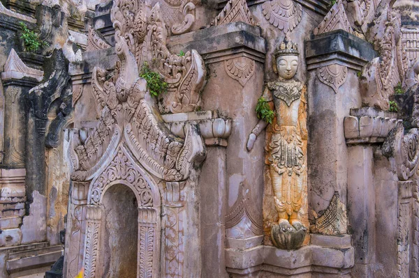 Kakku pagode Myanmar — Fotografia de Stock