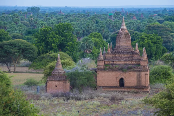 Os templos de Bagan Myanmar — Fotografia de Stock