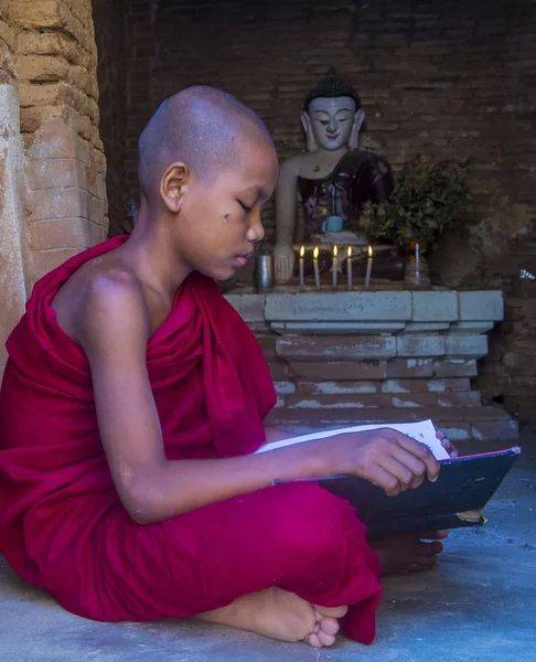 Acemi keşiş bagan Myanmar içinde