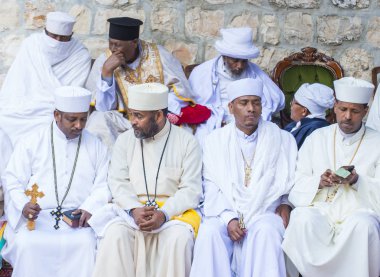 Etiyopya kutsal ateş töreni
