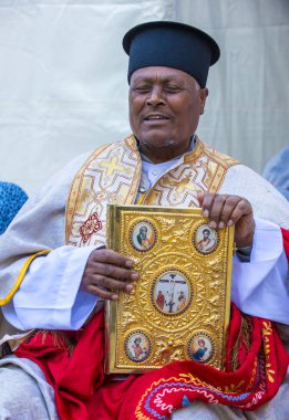 Etiyopya kutsal ateş töreni