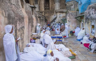 Etiyopya kutsal ateş töreni