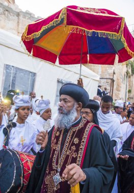 Etiyopya kutsal ateş töreni