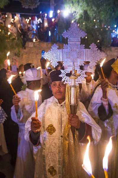 Etiyopya kutsal ateş töreni