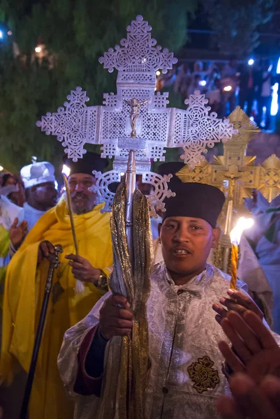 Etiyopya kutsal ateş töreni