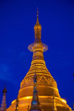 Shwedagon pagoda in Yangon, Myanmar