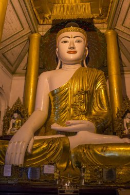 Shwedagon pagoda in Yangon, Myanmar