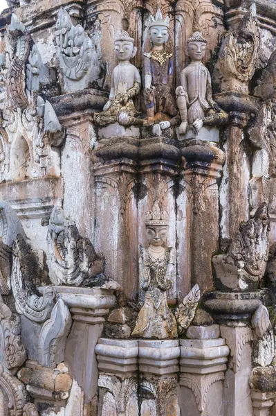 Kakku pagoda Myanmar — Stok fotoğraf