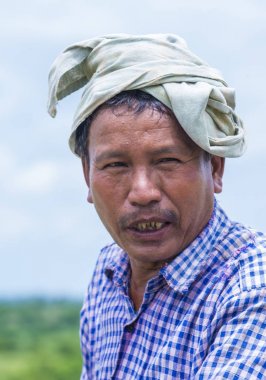 Myanmar Birmanya çiftçi