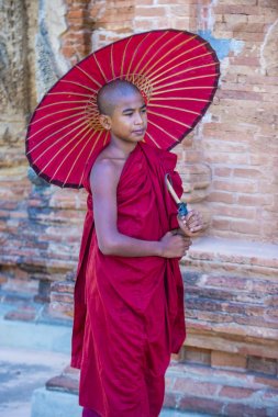 Acemi keşiş bagan Myanmar içinde