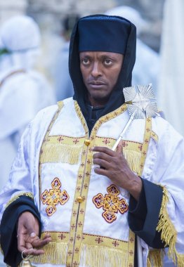 Etiyopya kutsal ateş töreni