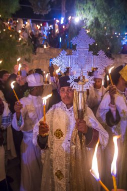 Etiyopya kutsal ateş töreni