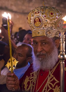 Etiyopya kutsal ateş töreni