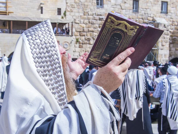 Pasqua nel muro occidentale — Foto Stock