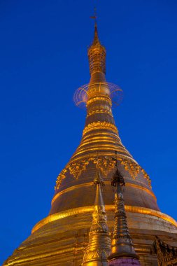 Shwedagon pagoda in Yangon, Myanmar