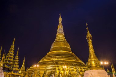 Shwedagon pagoda in Yangon, Myanmar