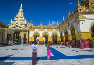 Mikail Pagoda anıt, Myanmar