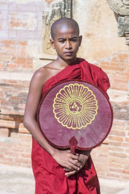 Acemi keşiş bagan Myanmar içinde
