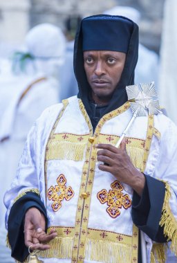 Etiyopya kutsal ateş töreni