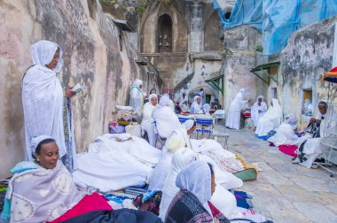 Etiyopya kutsal ateş töreni