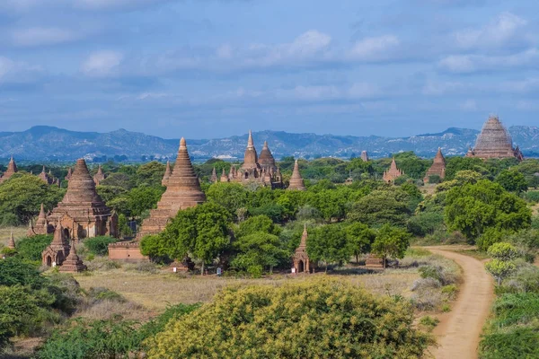 Die Tempel des bagan myanmar — Stockfoto