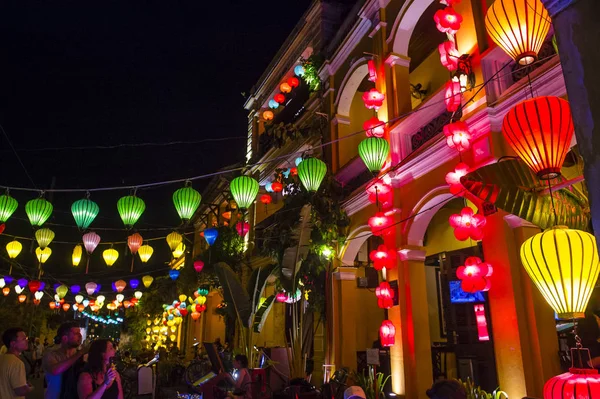 The Hoi An Full Moon Lantern Festival — Stock Photo, Image