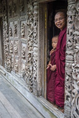 Shwenandaw Manastırı Mandalay, Myanmar