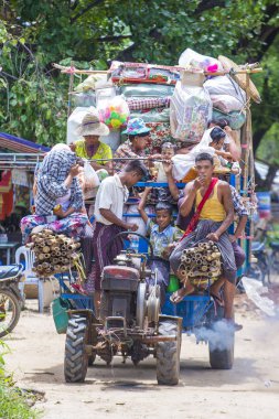 Myanmar Birmanya çiftçiler