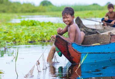Tonle sap Gölü Kamboçya