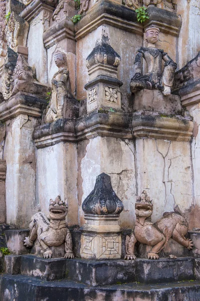 Kakku pagode Myanmar — Fotografia de Stock