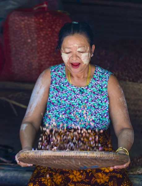 Mercado en el estado de Shan Myanmar —  Fotos de Stock