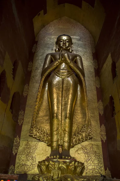 De tempel van Ananda in bagan Myanmar — Stockfoto