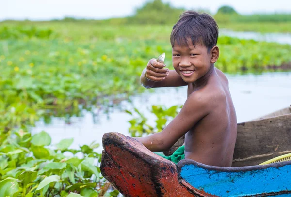 De Tonle sap meer Cambodja — Stockfoto