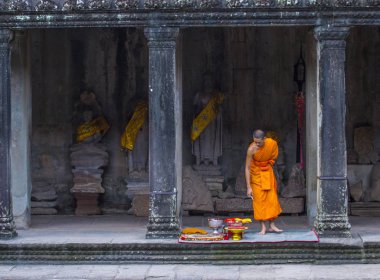 Kamboçya 'daki Angkor Wat Tapınağı