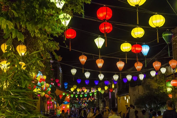 El Festival de Linterna de Luna Llena Hoi An — Foto de Stock