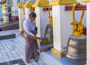 Mikail Pagoda anıt, Myanmar