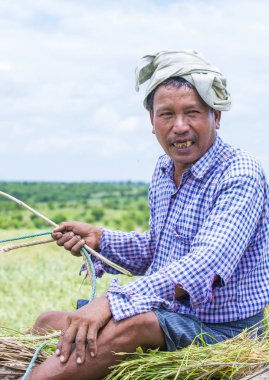 Myanmar Birmanya çiftçi