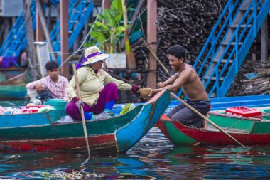 Tonle sap Gölü Kamboçya
