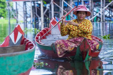 Tonle sap Gölü Kamboçya