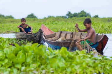 Tonle sap Gölü Kamboçya