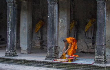 Kamboçya 'daki Angkor Wat Tapınağı