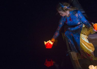 Hoi bir dolunay Lantern Festivali