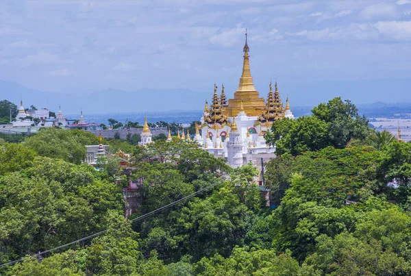 Sagaing Pagoda Myanmar — Stockfoto