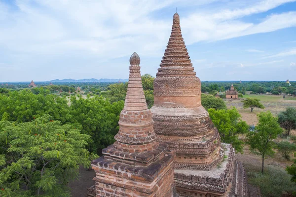 Die Tempel des bagan myanmar — Stockfoto
