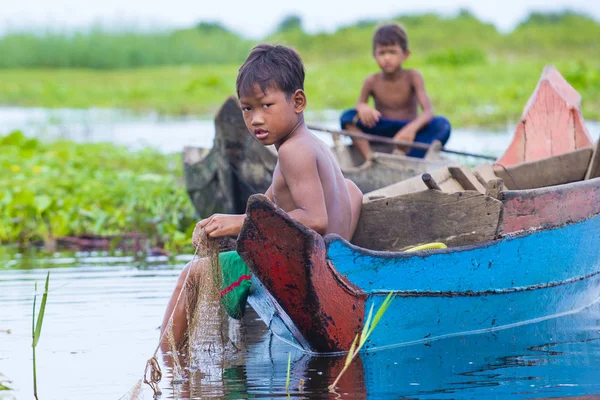 Tonle sap Gölü Kamboçya — Stok fotoğraf