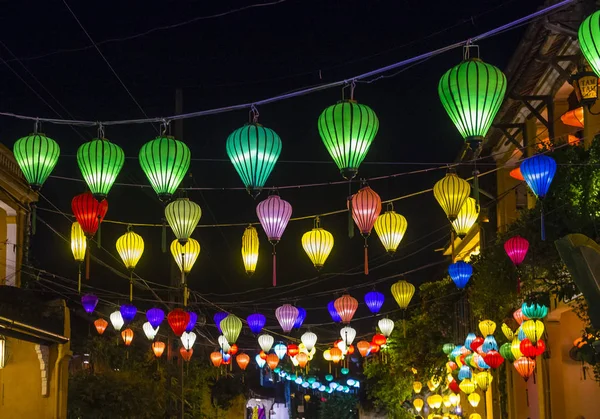 El Festival de Linterna de Luna Llena Hoi An — Foto de Stock